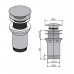 Донный клапан без перелива для умывальника 5/4 механизм click/clack Alcaplast A395